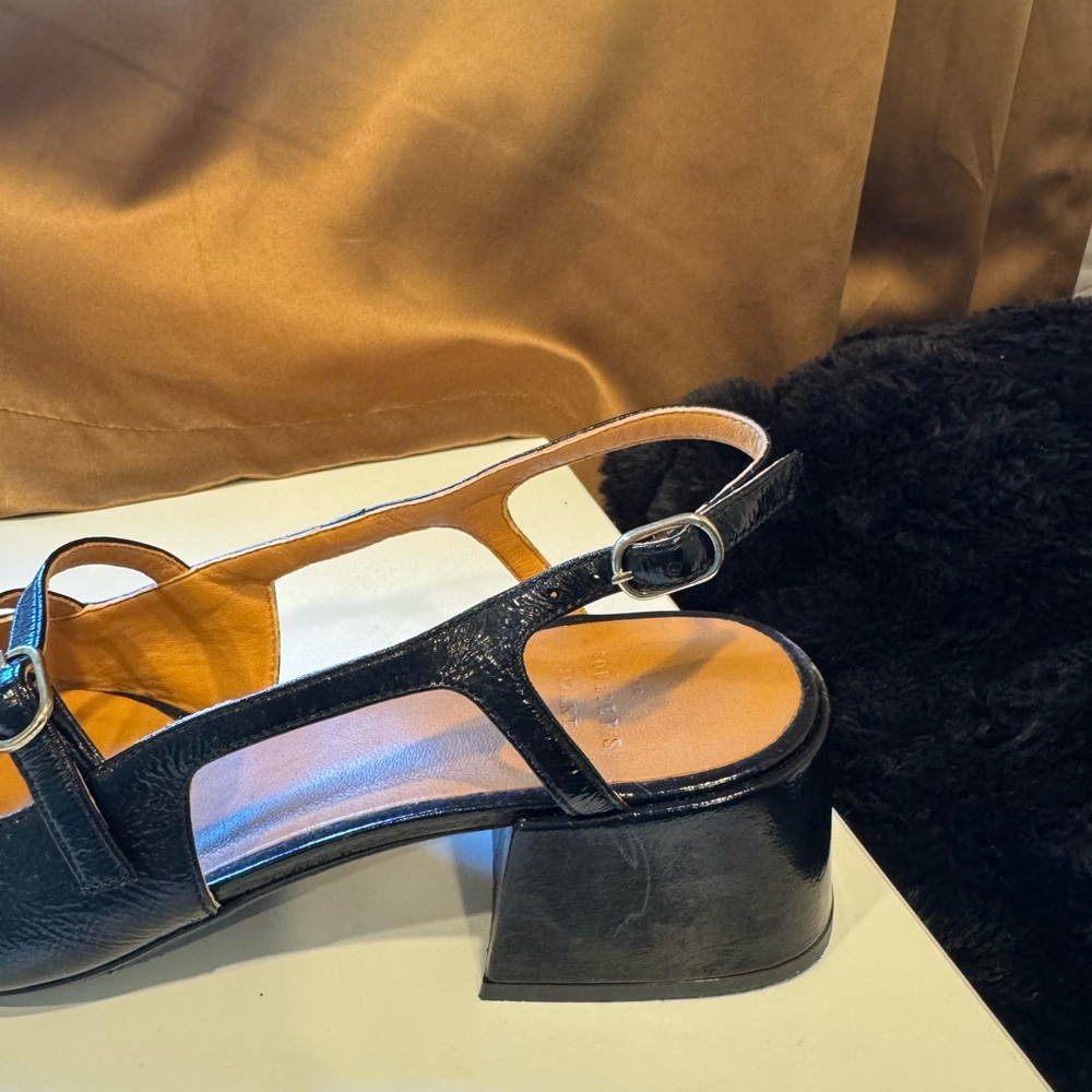 Sezane Paula Babies- Patent Black - Picture 5 of 9